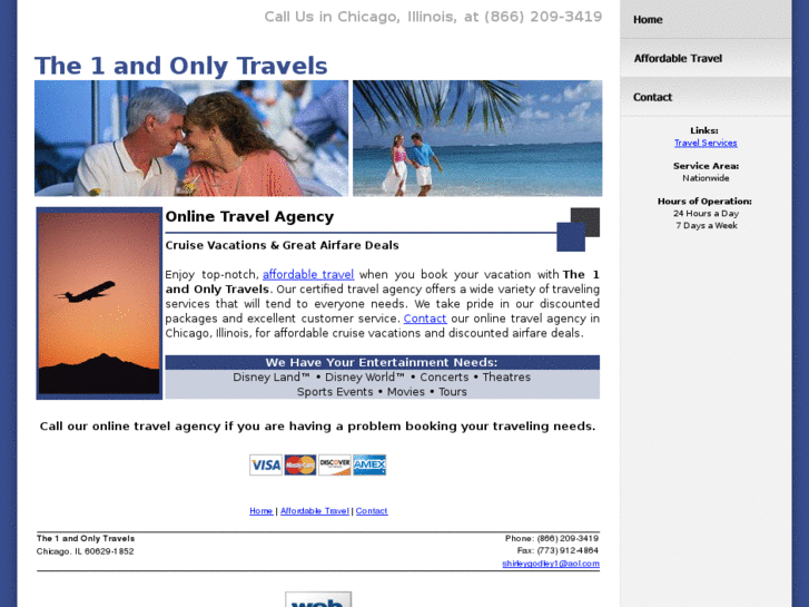 www.the1andonlytraveler.org