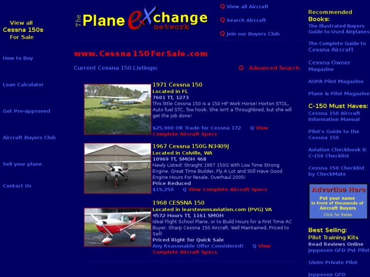 www.cessna150forsale.com