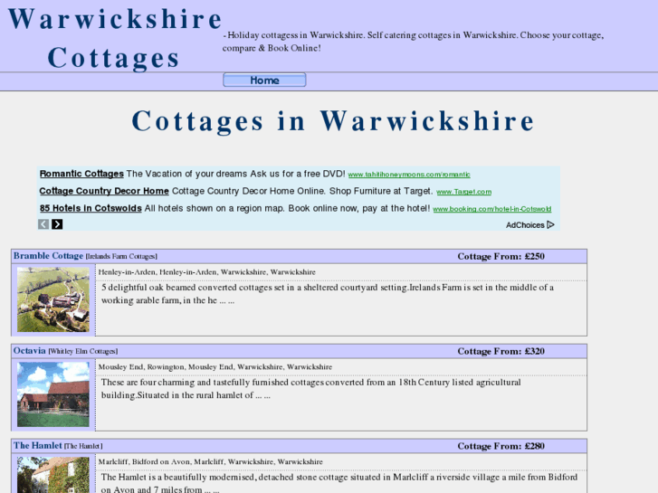 www.cottages-warwickshire-cottages.co.uk