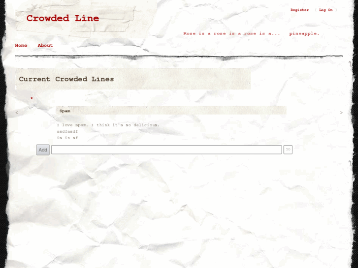 www.crowdedline.com