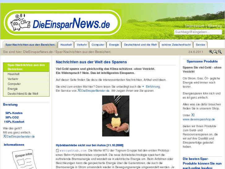 www.dieeinsparnews.de