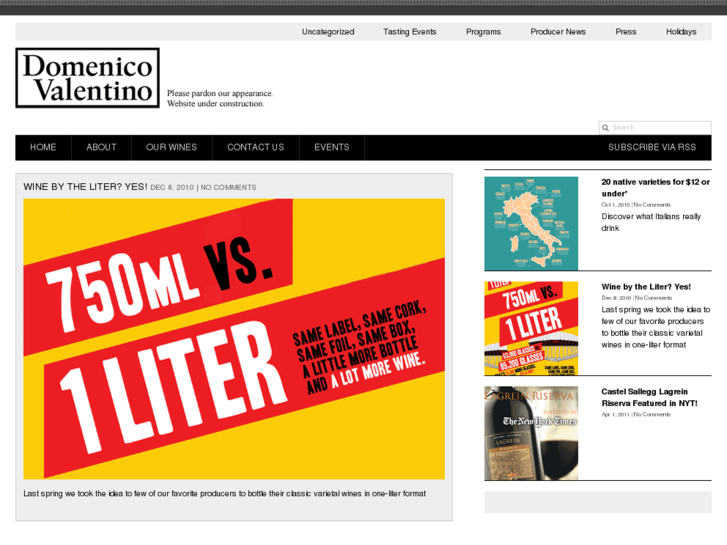 www.domenicovalentino.com