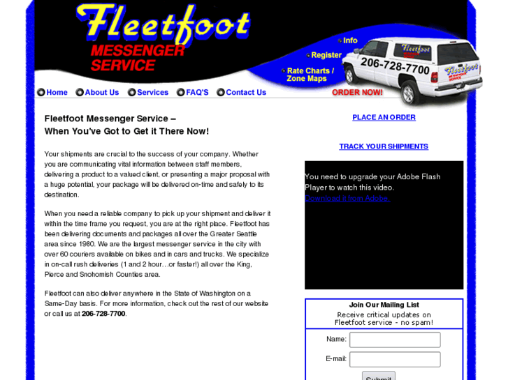 www.fleetfootmessenger.com