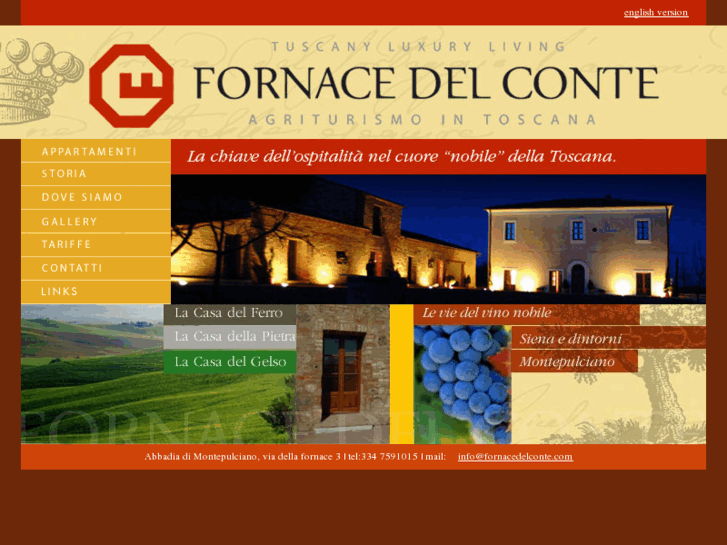 www.fornacedelconte.com