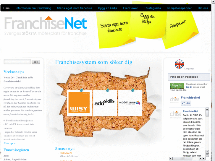 www.franchisenet.se