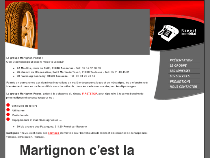 www.martignonpneus.com