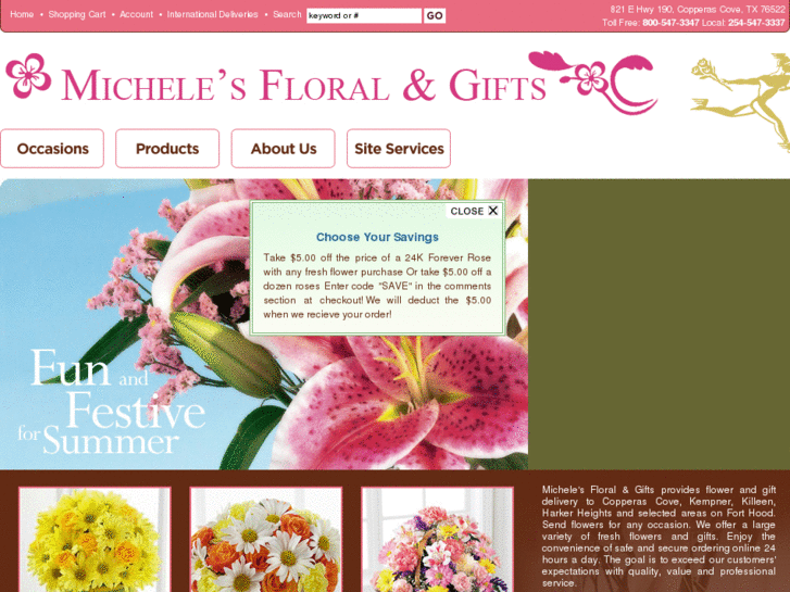 www.michelesfloral.com