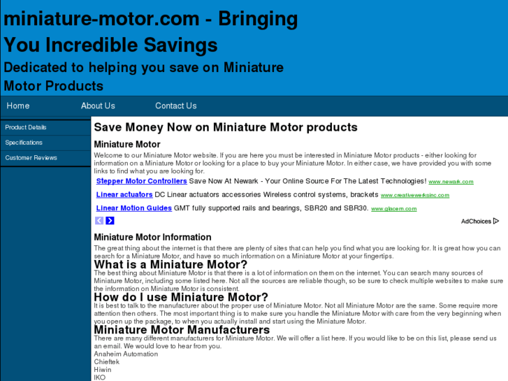 www.miniature-motor.com