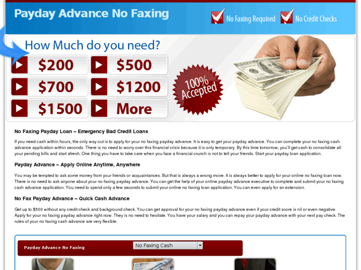 www.no-faxing-payday-advance.org