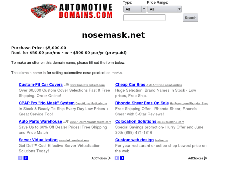 www.nosemask.net