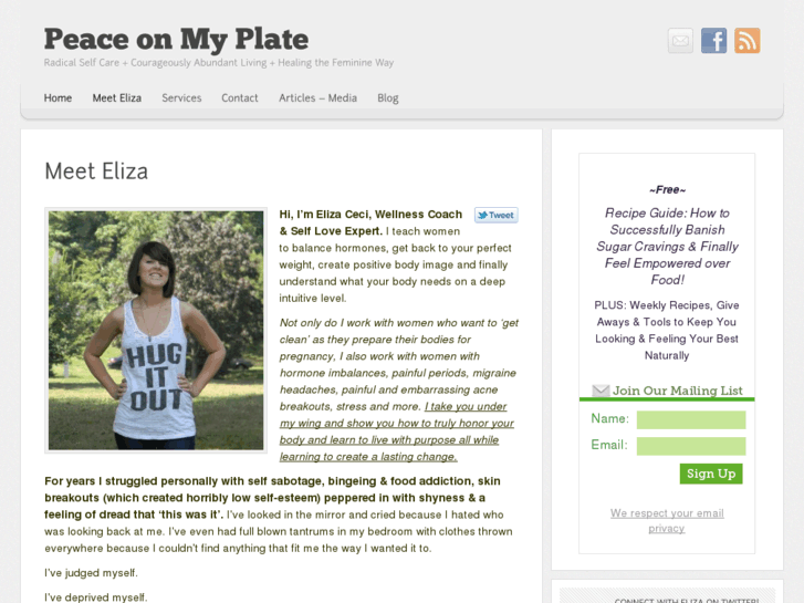 www.peaceonmyplate.com