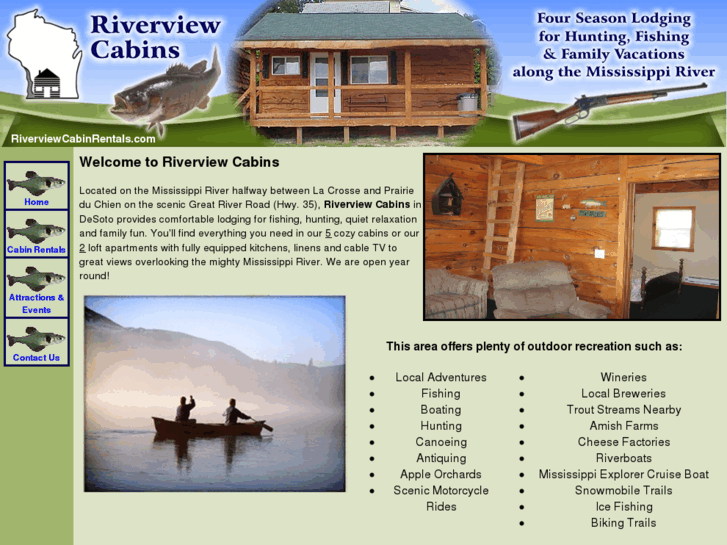 www.riverviewcabinrentals.com