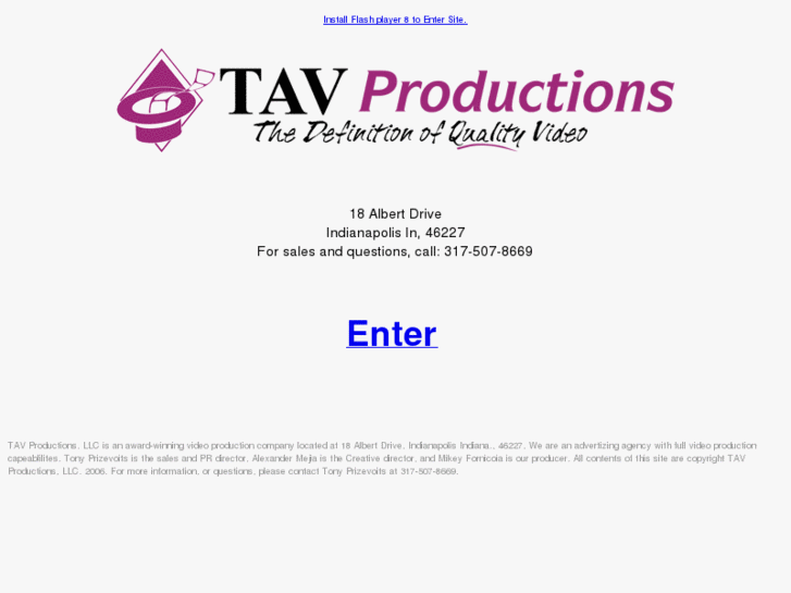 www.tavproductions.com