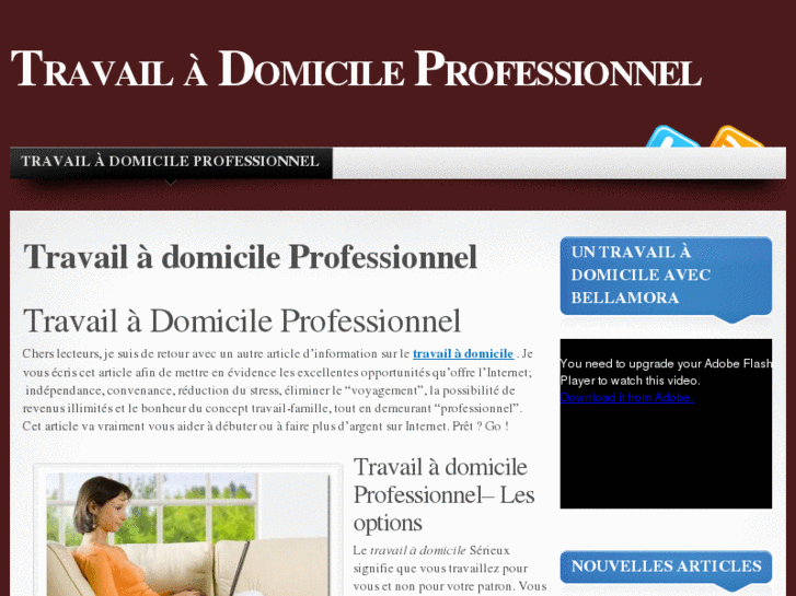 www.travailadomicileprofessionnel.com