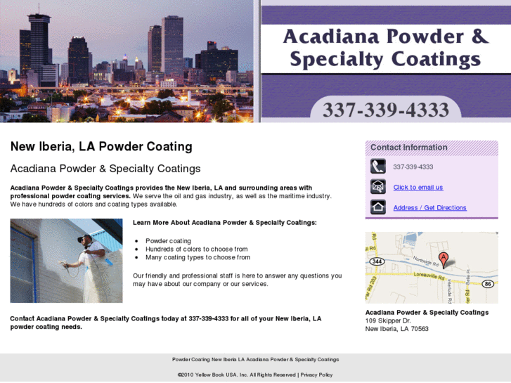 www.acadianapowdercoating.com