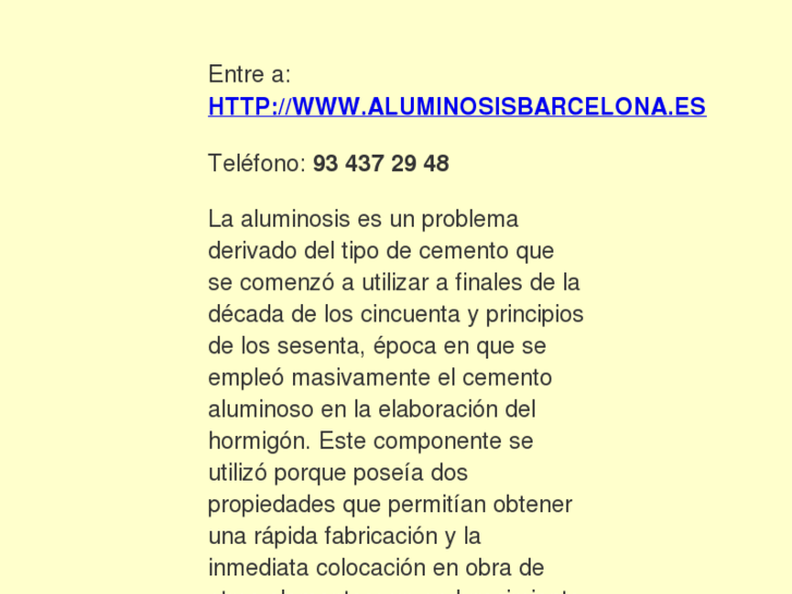 www.aluminosisbarcelona.net