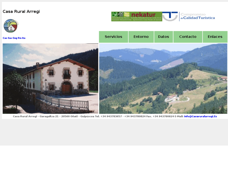 www.casaruralarregi.es