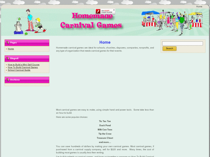 www.homemadecarnivalgames.com