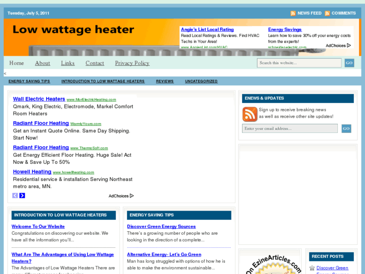 www.lowwattageheater.com