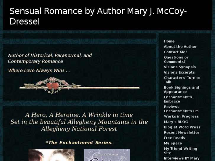 www.maryjdresselbooks.com