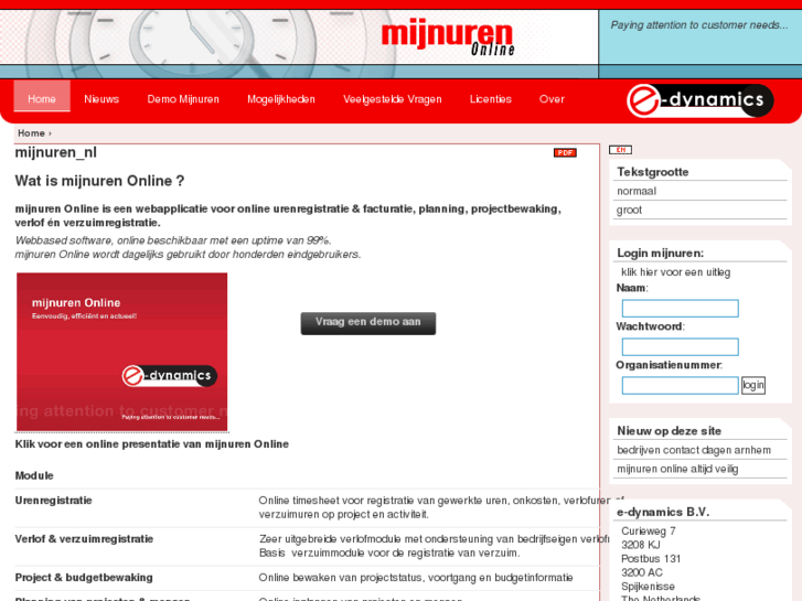 www.mijnuren.nl