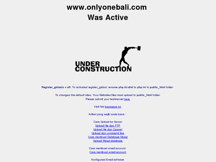 www.onlyonebali.com