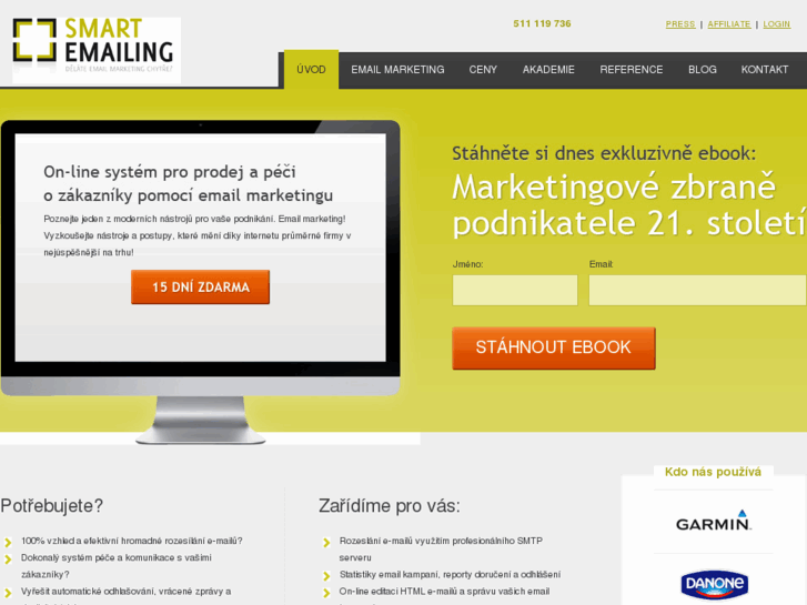 www.smartemailing.cz