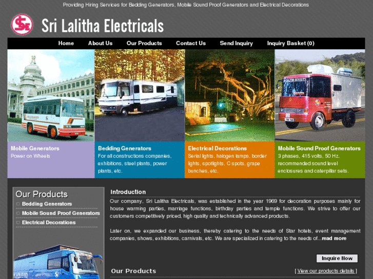 www.srilalithaelectricals.com