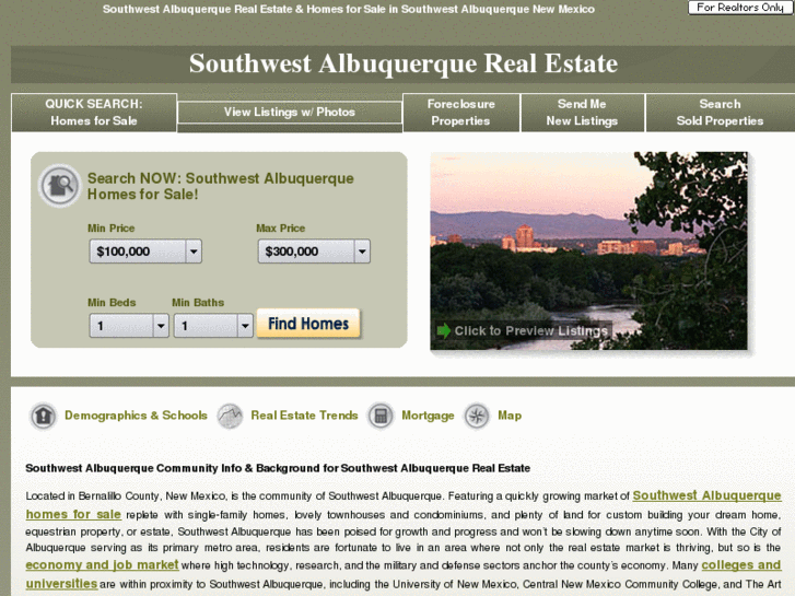 www.albuquerquesouthwest-realestate.com