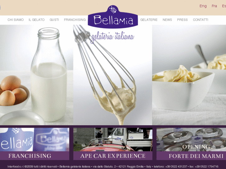 www.bellamiagelateria.com