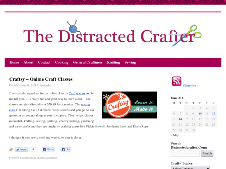 www.distractedcrafter.com