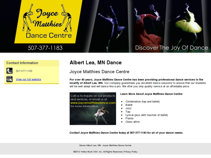 www.joycematthiesdance.net