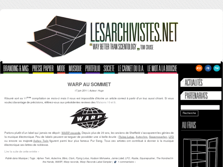 www.lesarchivistes.net