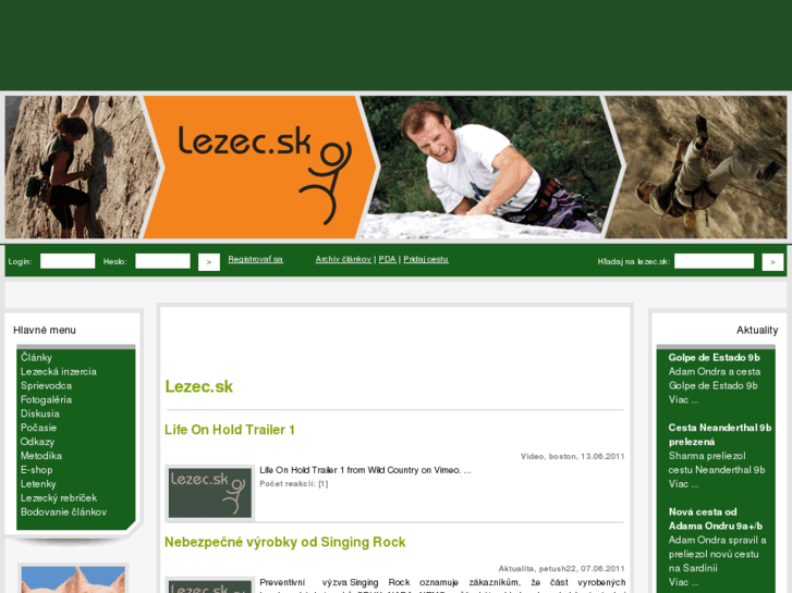 www.lezec.sk