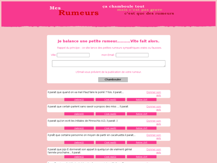 www.mes-rumeurs.com