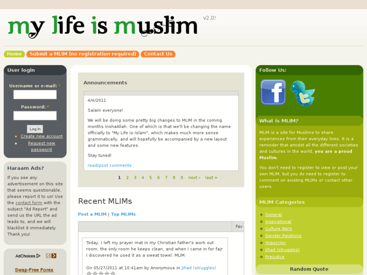 www.mylifeismuslim.com