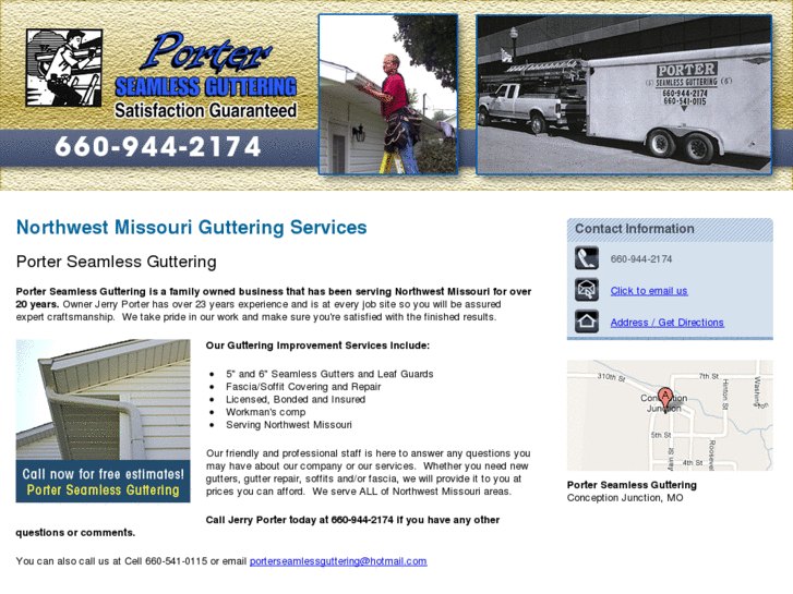 www.porterseamlessguttering.com