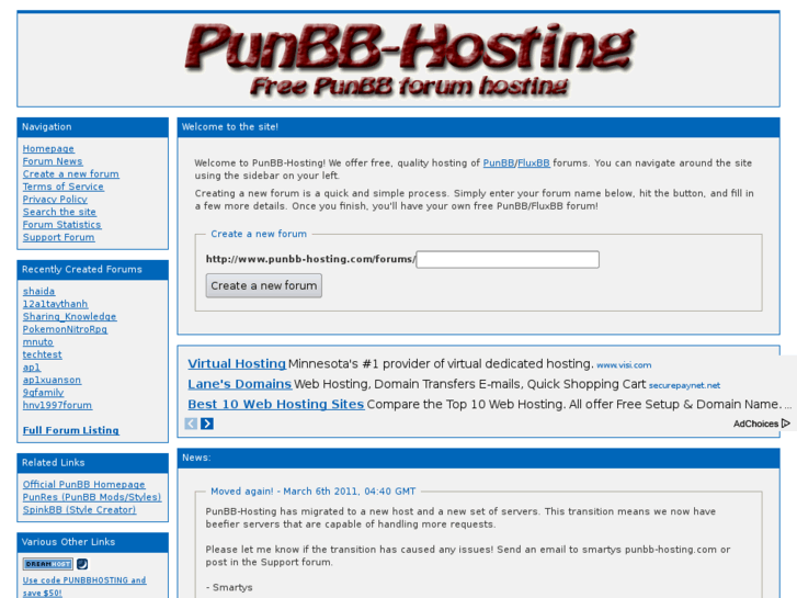 www.punbb-hosting.com