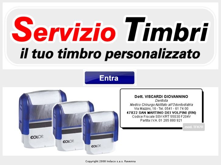 www.serviziotimbri.com