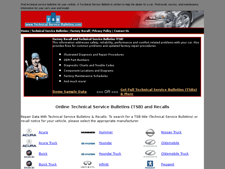 www.technical-service-bulletins.com