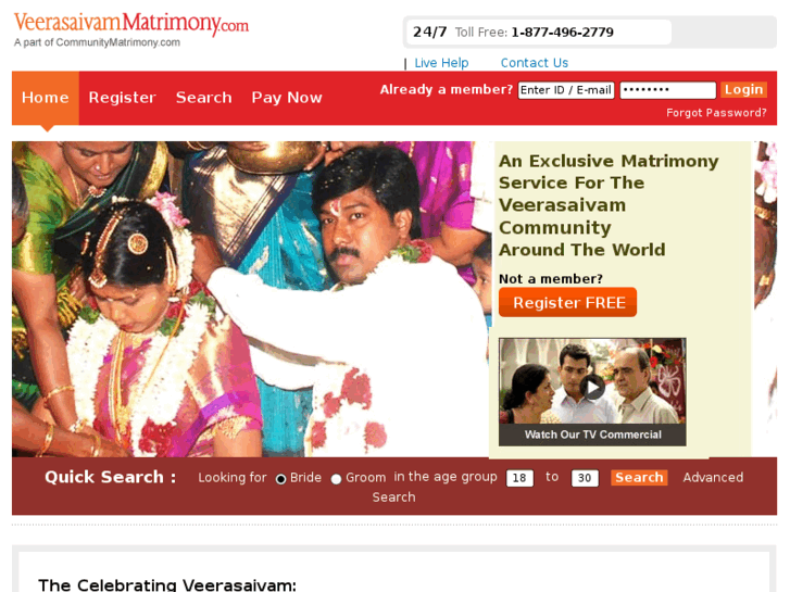 www.veerasaivammatrimony.com