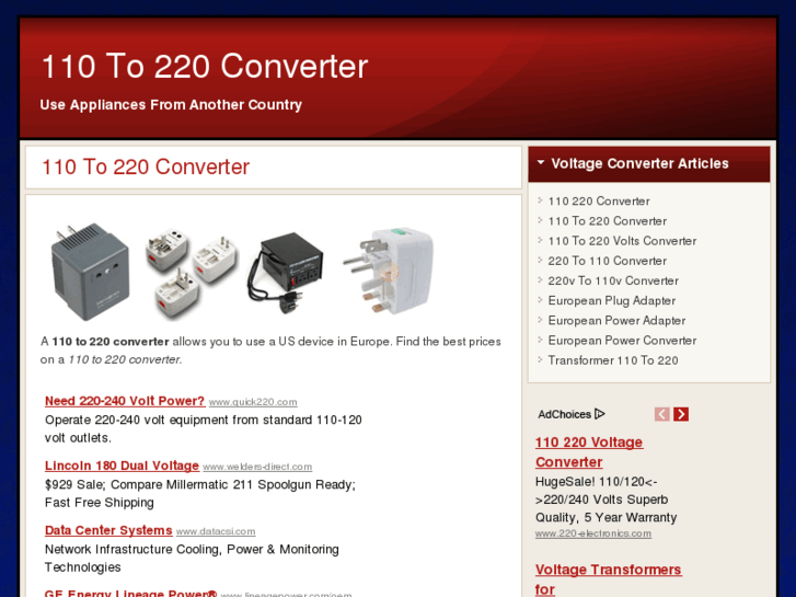 www.110to220converter.com