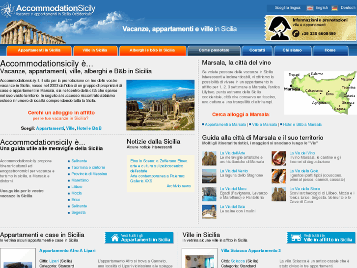 www.accommodationsicily.it