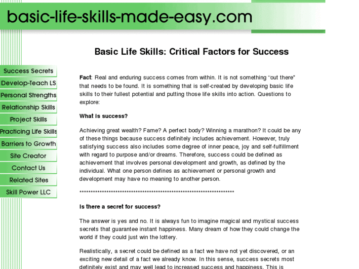 www.basic-life-skills-made-easy.com