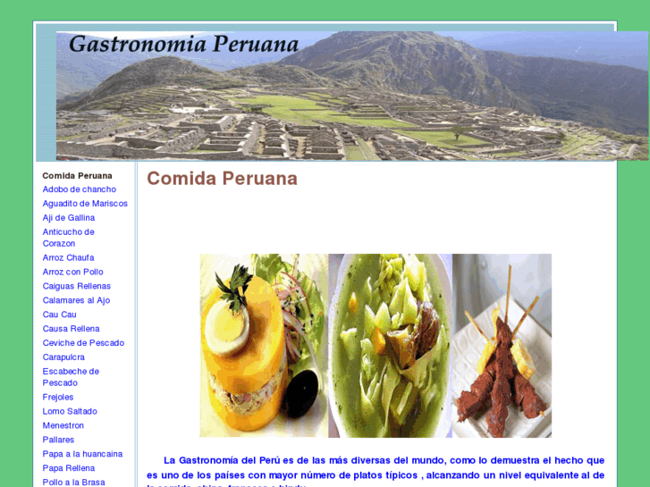 www.comida-peruana.info