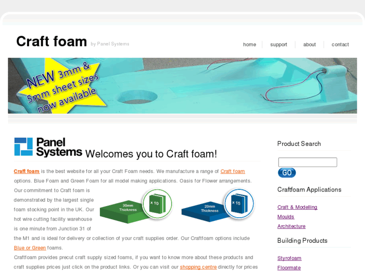 www.craftfoam.co.uk