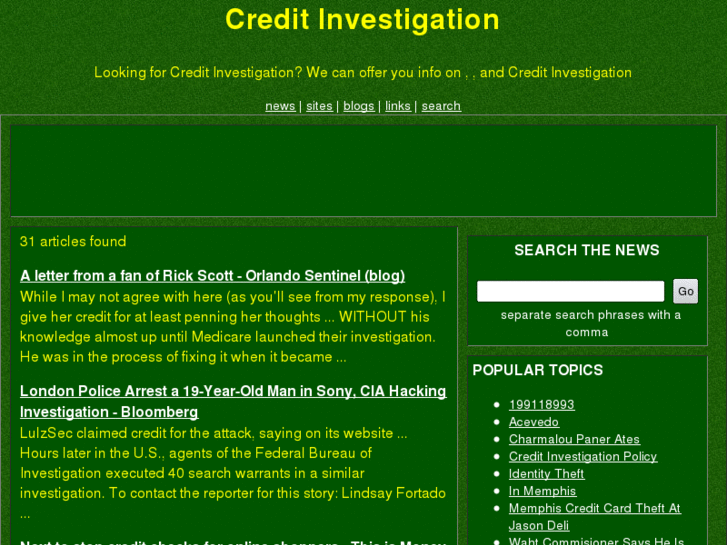 www.creditinvestigation.com