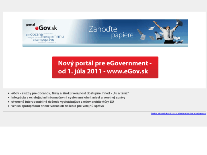 www.egov.sk