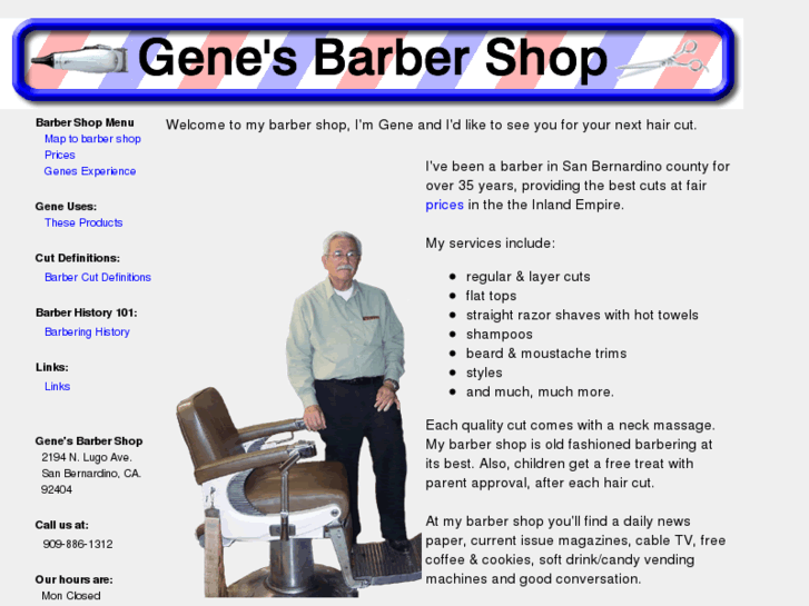 www.genesbarbershop.net