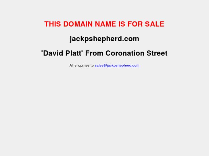 www.jackpshepherd.com